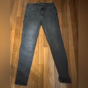 Old Navy Women's Dark Gray Skinny Jeans